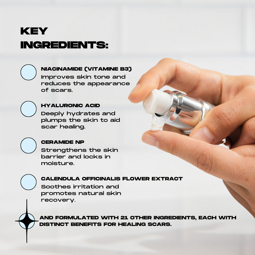 Motivo scar cream ingredients and benefits for scar healing